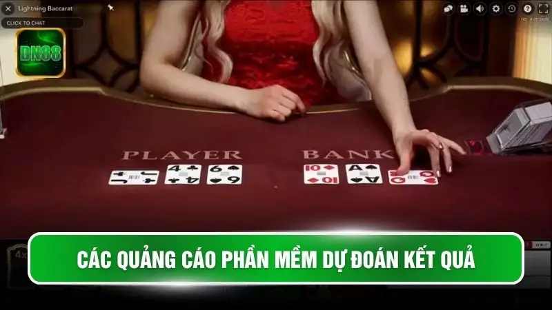 Các quảng cáo phần mềm dự đoán kết quả
